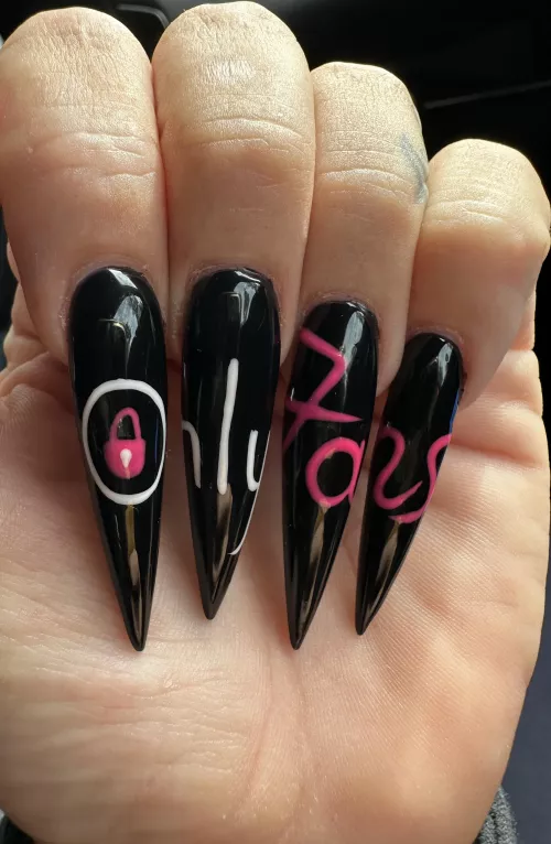 Black, pink and white❤️ by Loving_queent