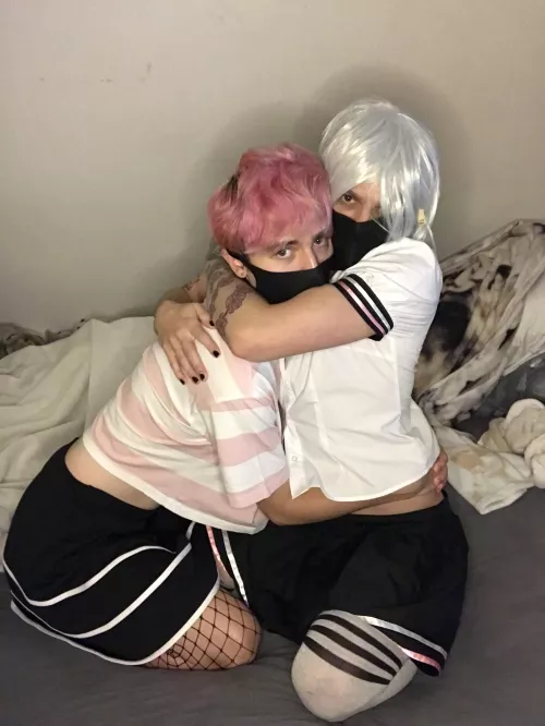 Cuddling❤️ by Shyfalk