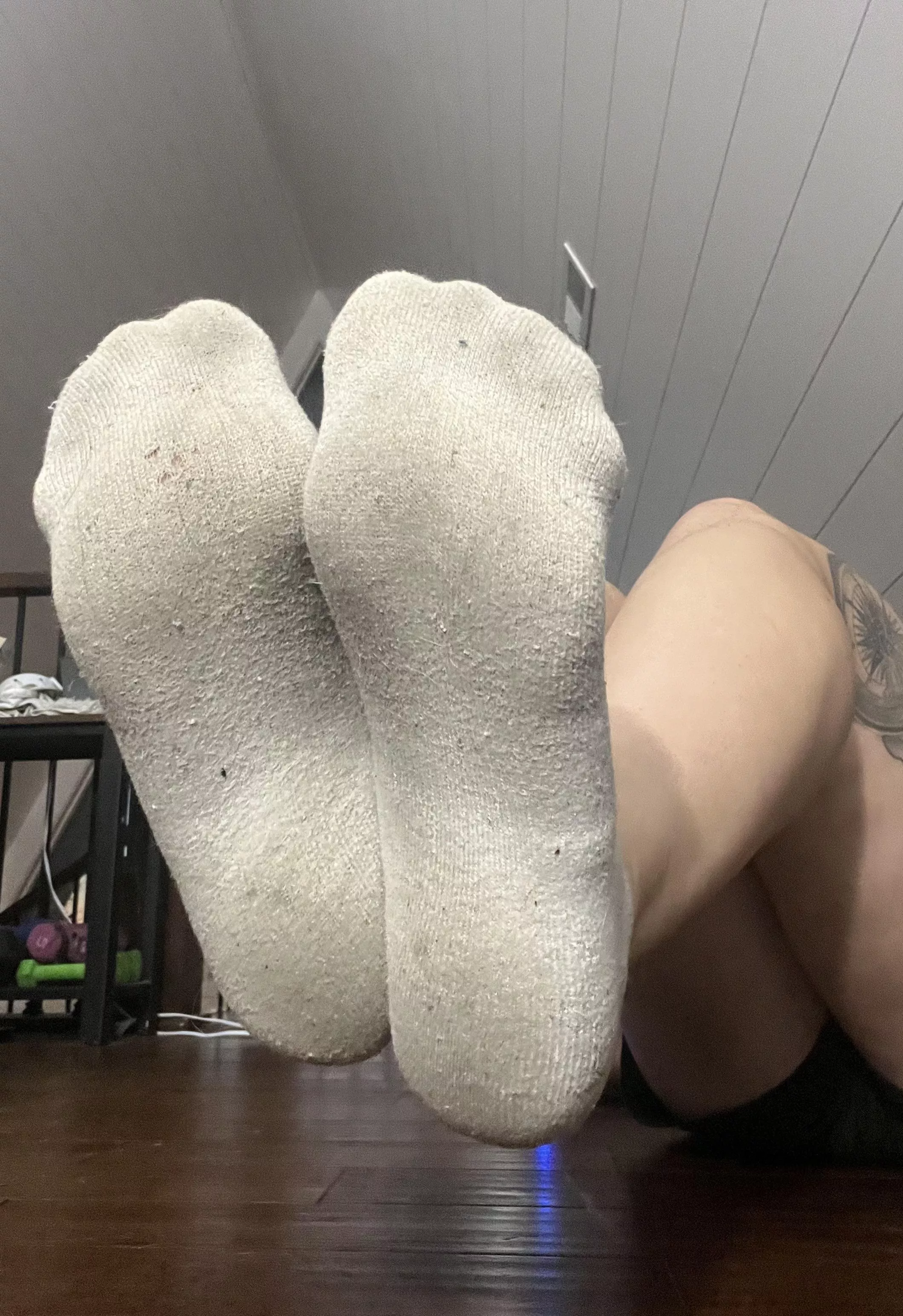 Day 3 and immediately after my workout 💦💦 size US10 posted by MandyFoots