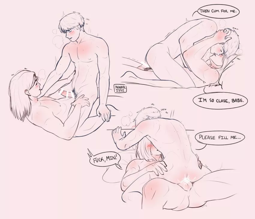 Eren and armin posted by hehehdhfieidhd