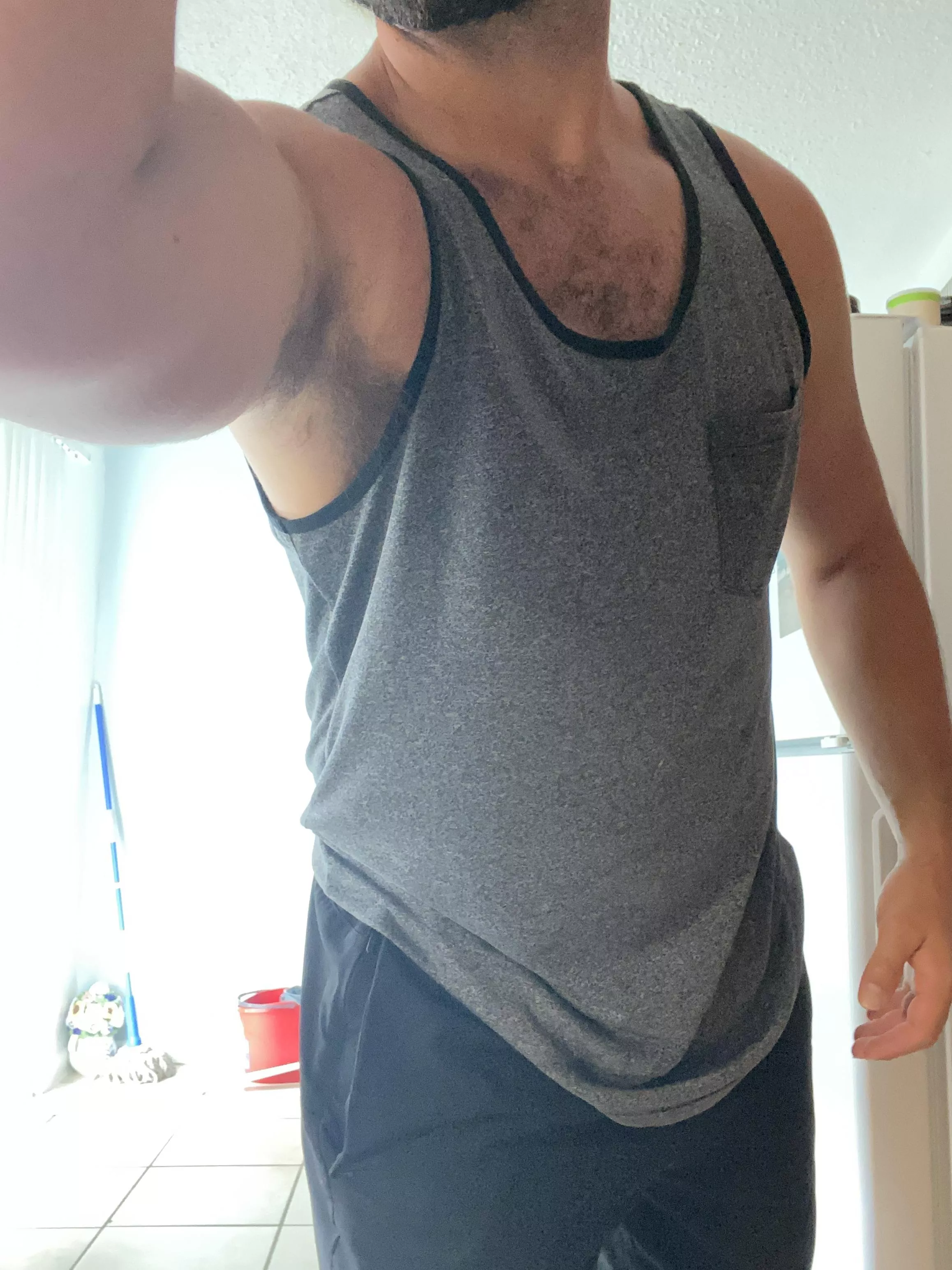 Hairy pits are so much yummier. posted by Fuck_me_in_your_car_