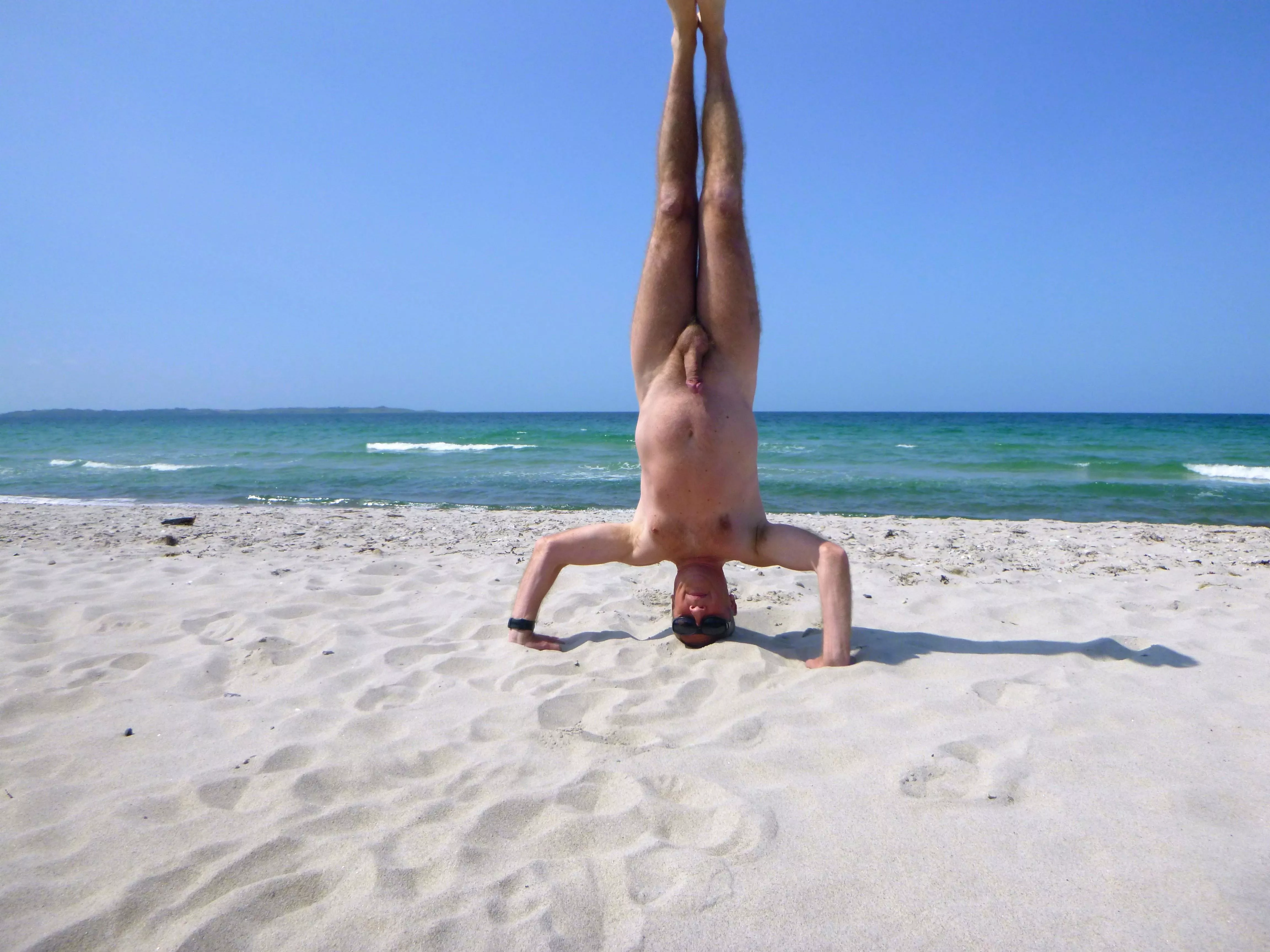 Headstand back when the weather was better posted by ImaginaryMolasses894