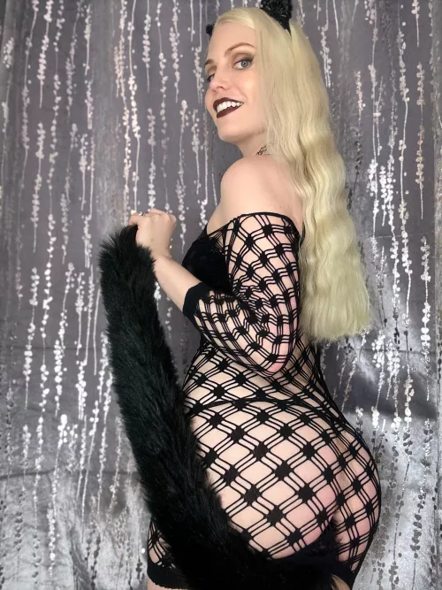 I like to give it gentle tugs by ittybityprettykitty