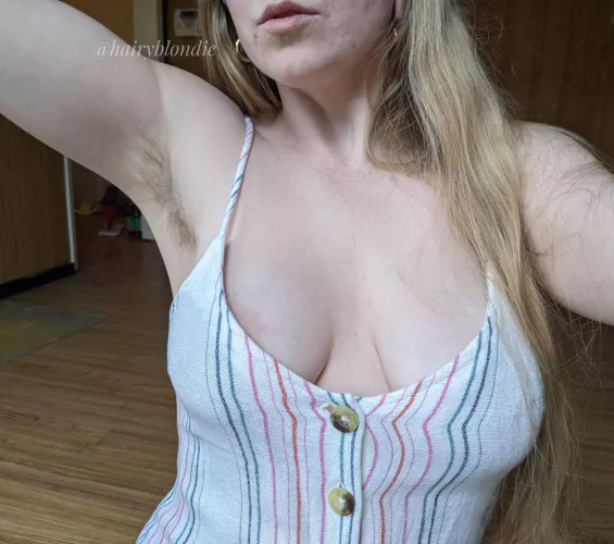 I love wearing tank tops, I'm not afraid to show off my hairy pits by efiwfsn