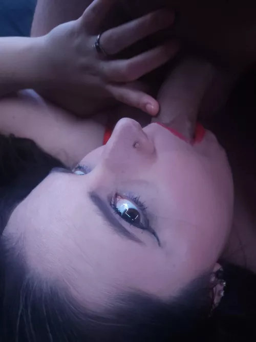 [M][F] About to take this whole thing in my throat! by TheBlackBunny222