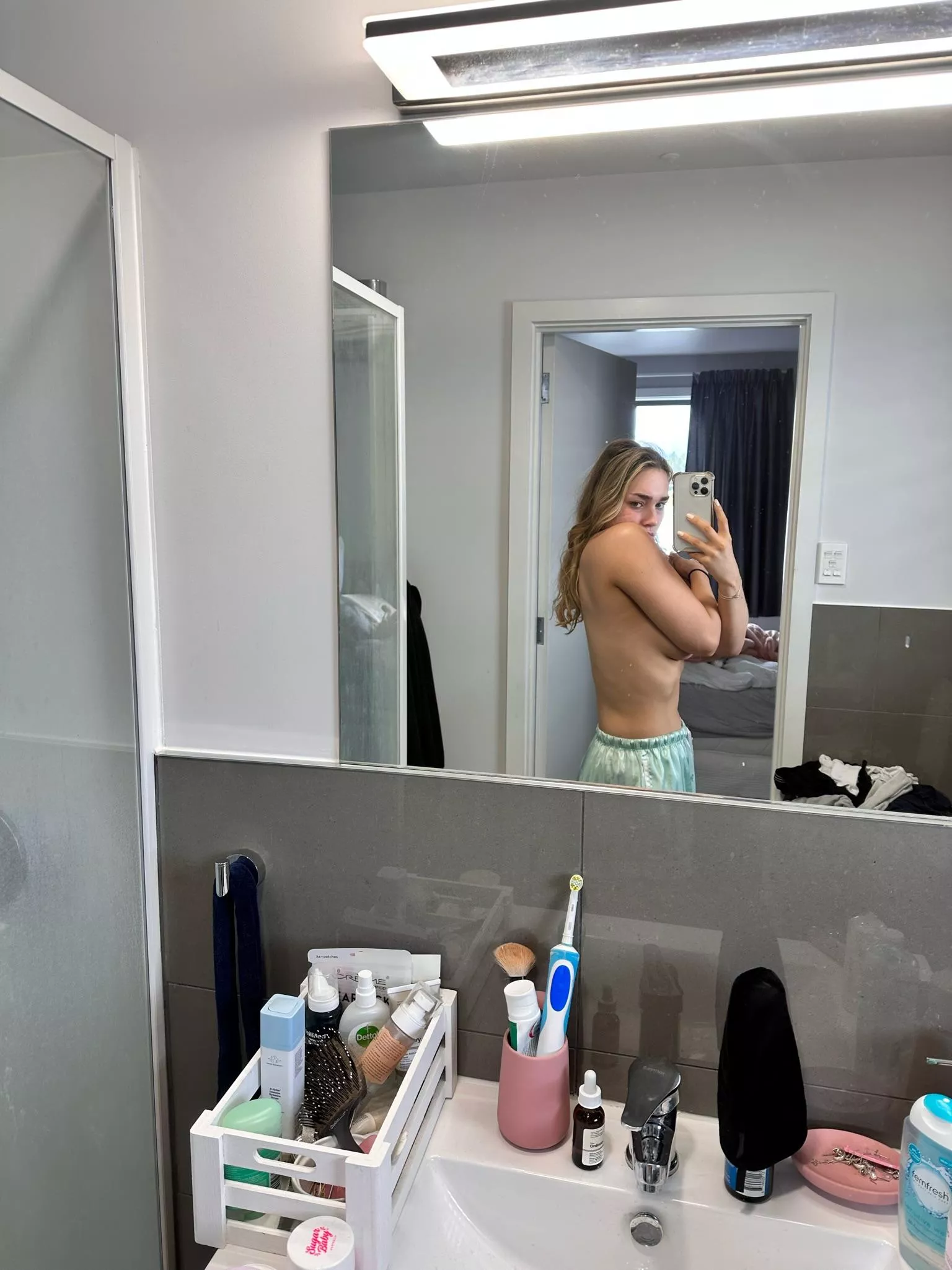 morning selfie posted by valiantlysoddba