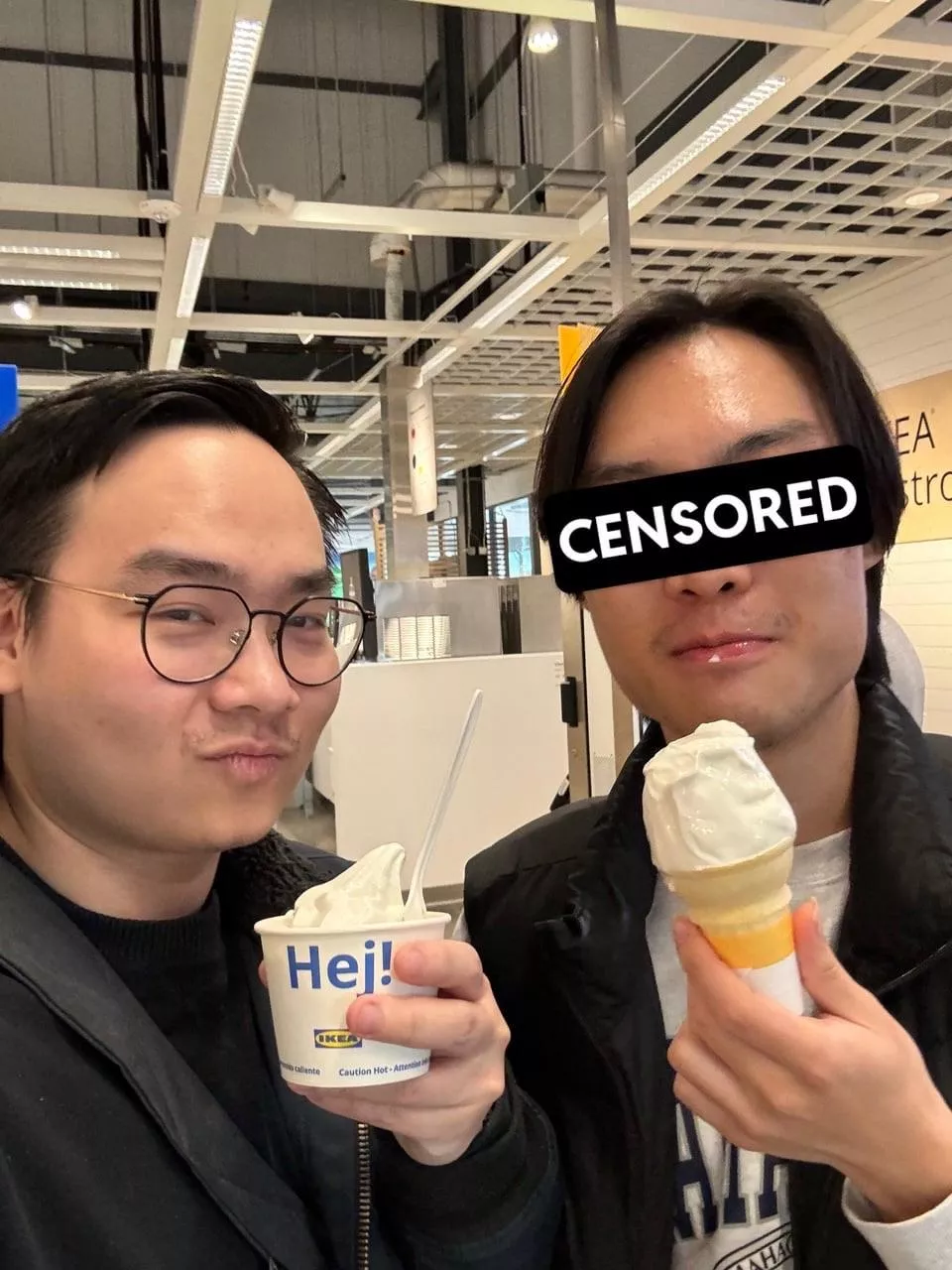 [Selfie Sunday] repost again cus I forgot flair, and we got some soft serve at IKEA posted by MaxxSilvver97
