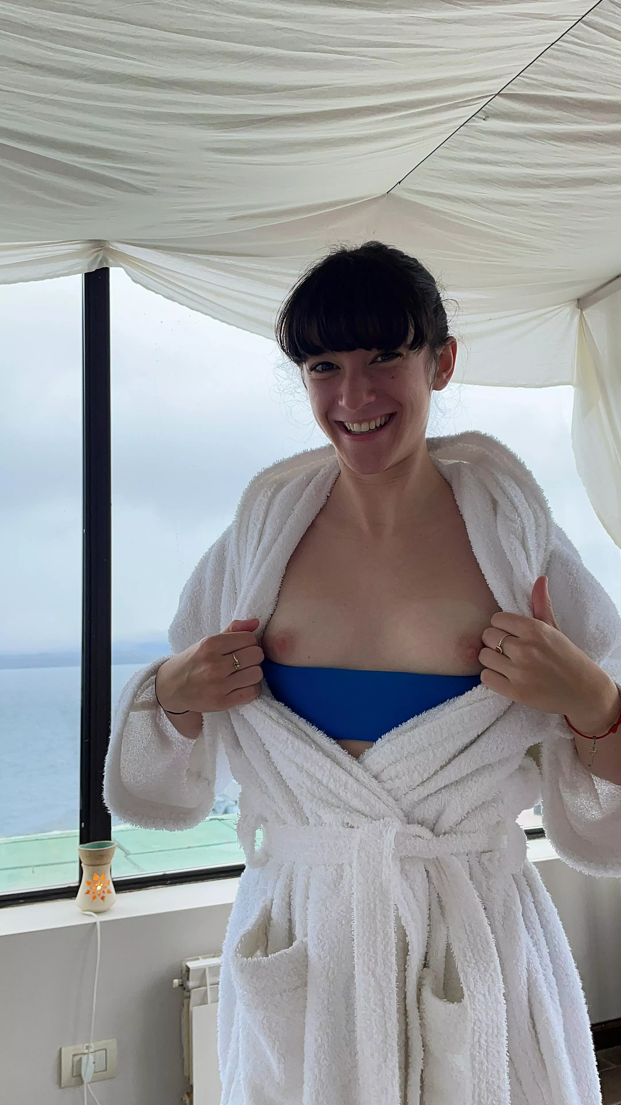 The view upon entering the relaxation room is my adorable tits posted by Elsie_AF