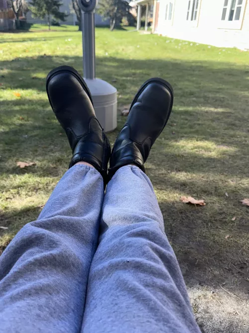 These fleece lined boots are so cute by McKennaTV