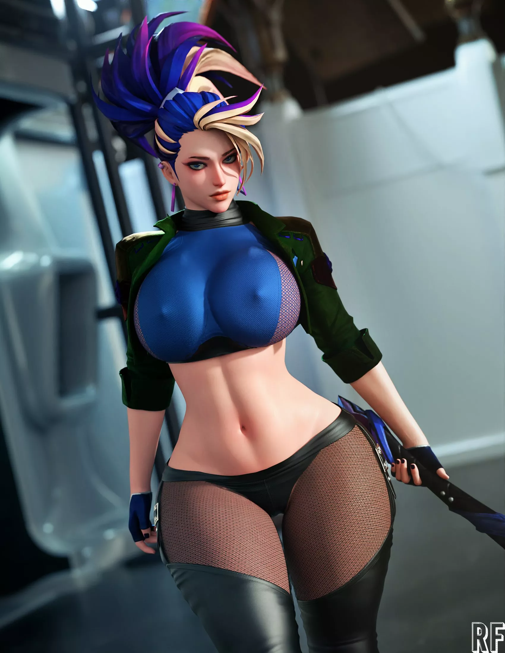 Thiccc Akali (Rude Frog 3D) posted by xxxwUwUwxxx