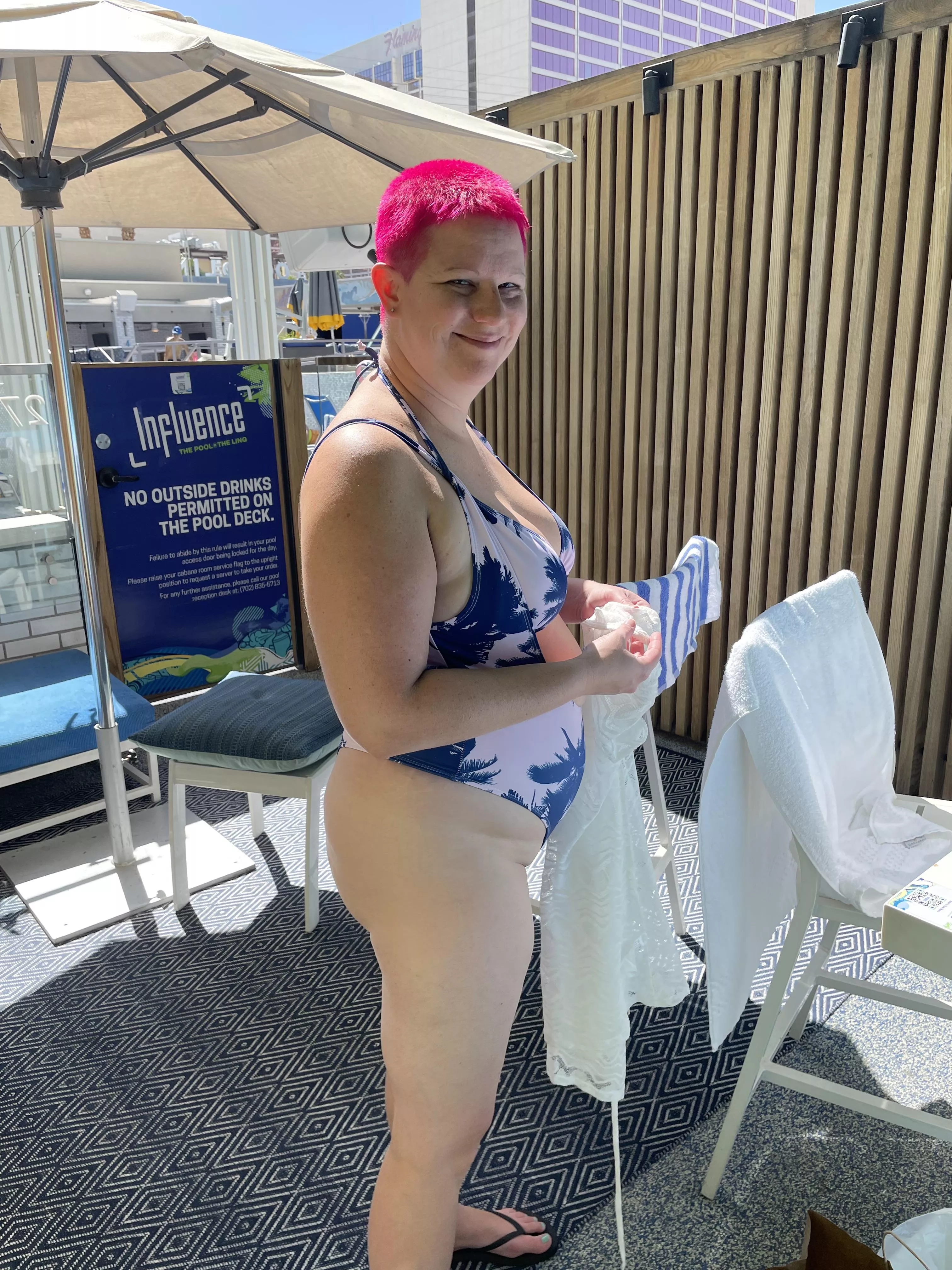 Too revealing for the hotel pool? posted by norcalpixie420