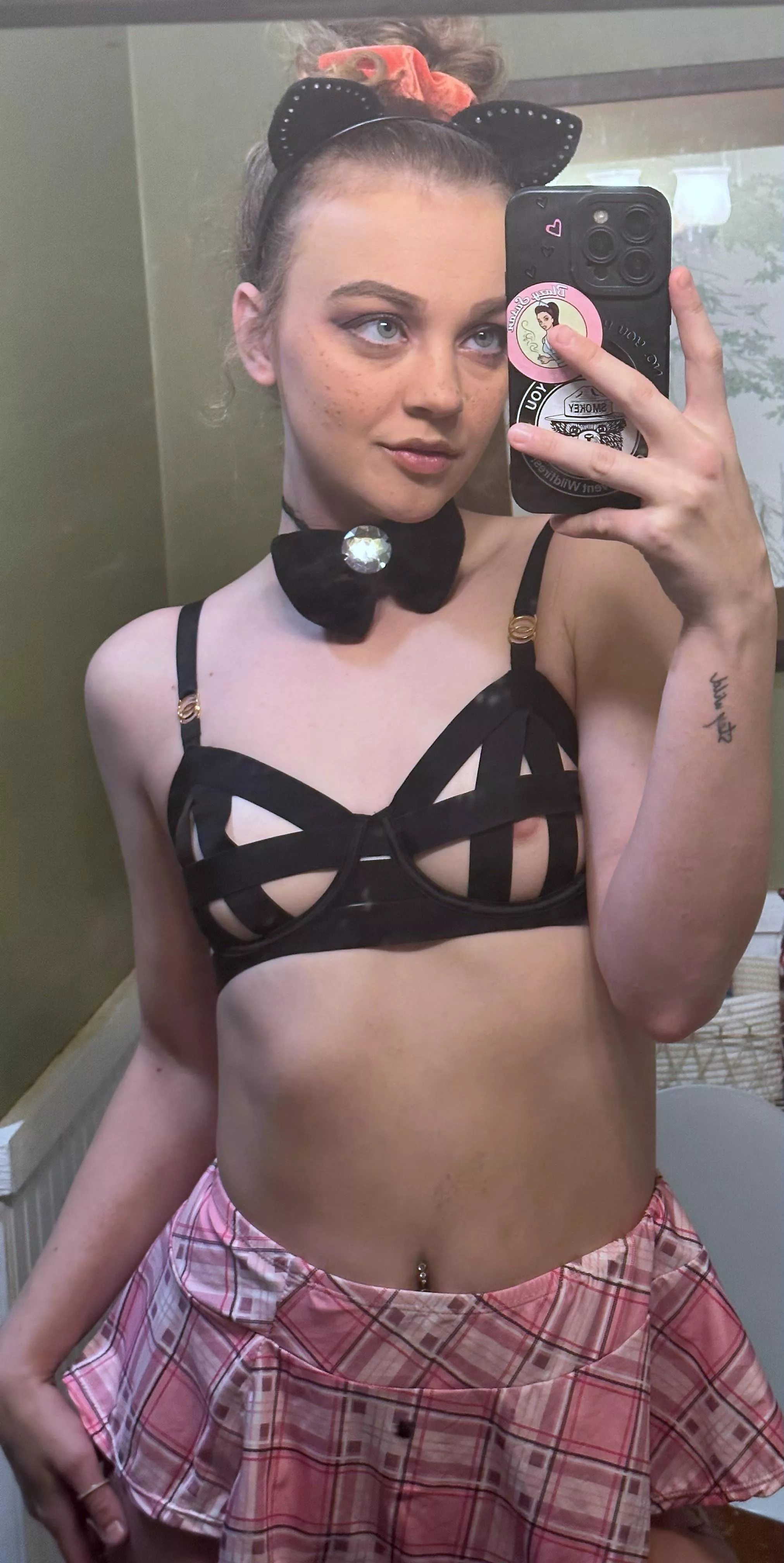 Waiting for someone to tell me I’m a bad kitty posted by Adriennabluntly