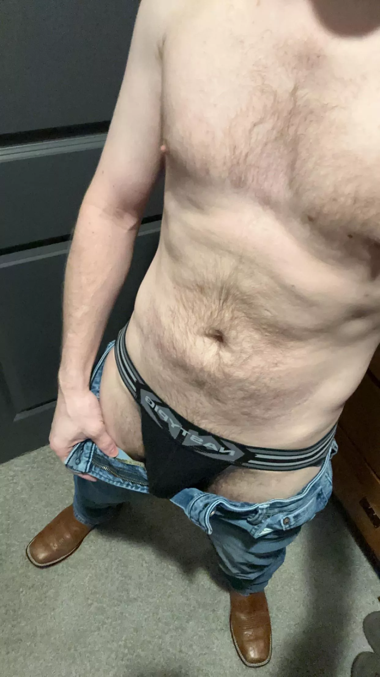 What I wear under my jeans posted by Bromotexual