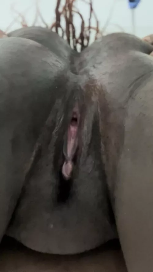 Which hole you want first 🤭 by Darkskinprincess354