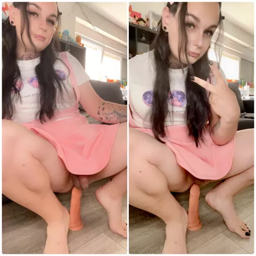 Would you like to see me making it disappear??🤭 by Eve_qtpie