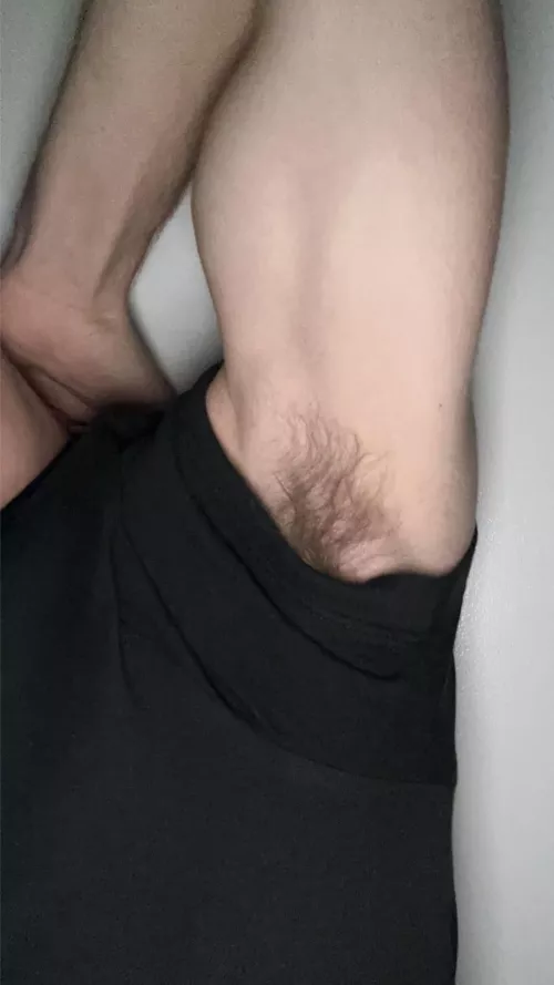 Always peeks out when I stretch my arms by Maleficent_Big_5630