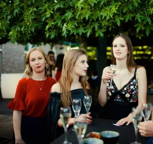 Babes at a gala by LoveLaVie123