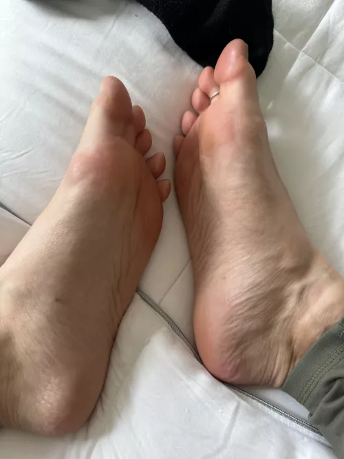 Fresh out of my socks, want a sniff? by SooSoft_ButFirm