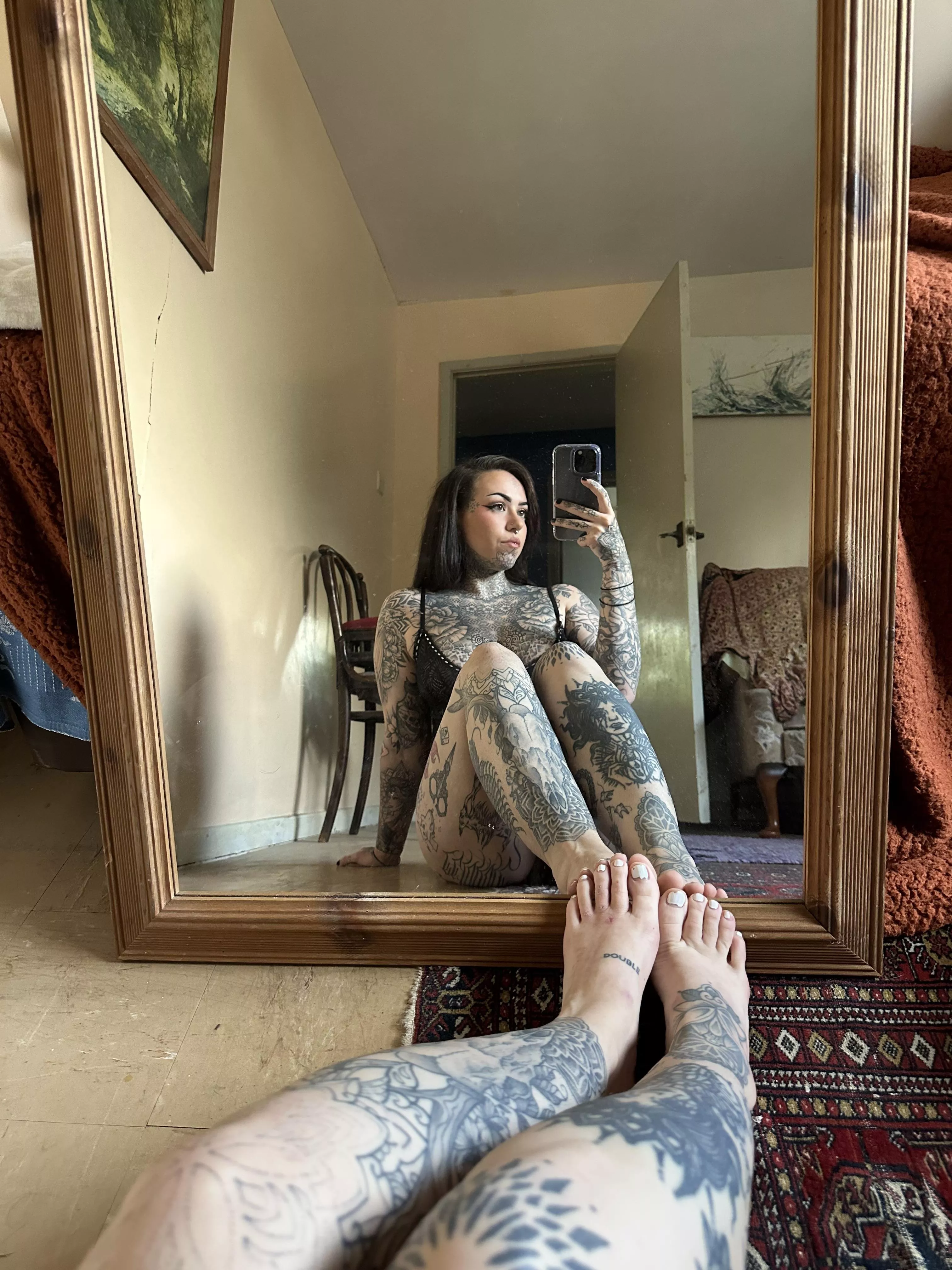 My nails are chipped, I need to redo them posted by tattooedtegan