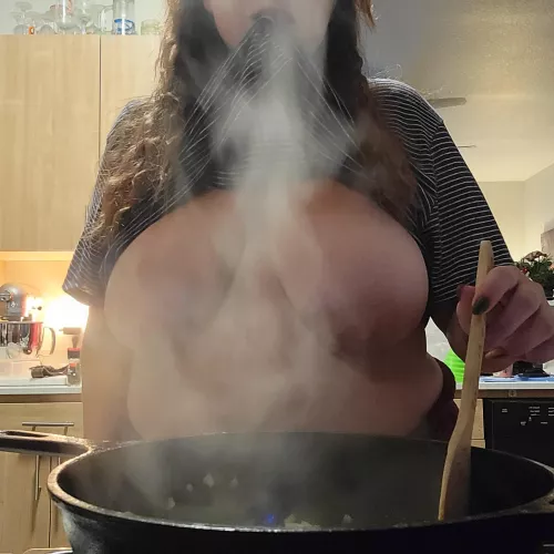 Risotto with a side of titties. by Your_favorite_girly