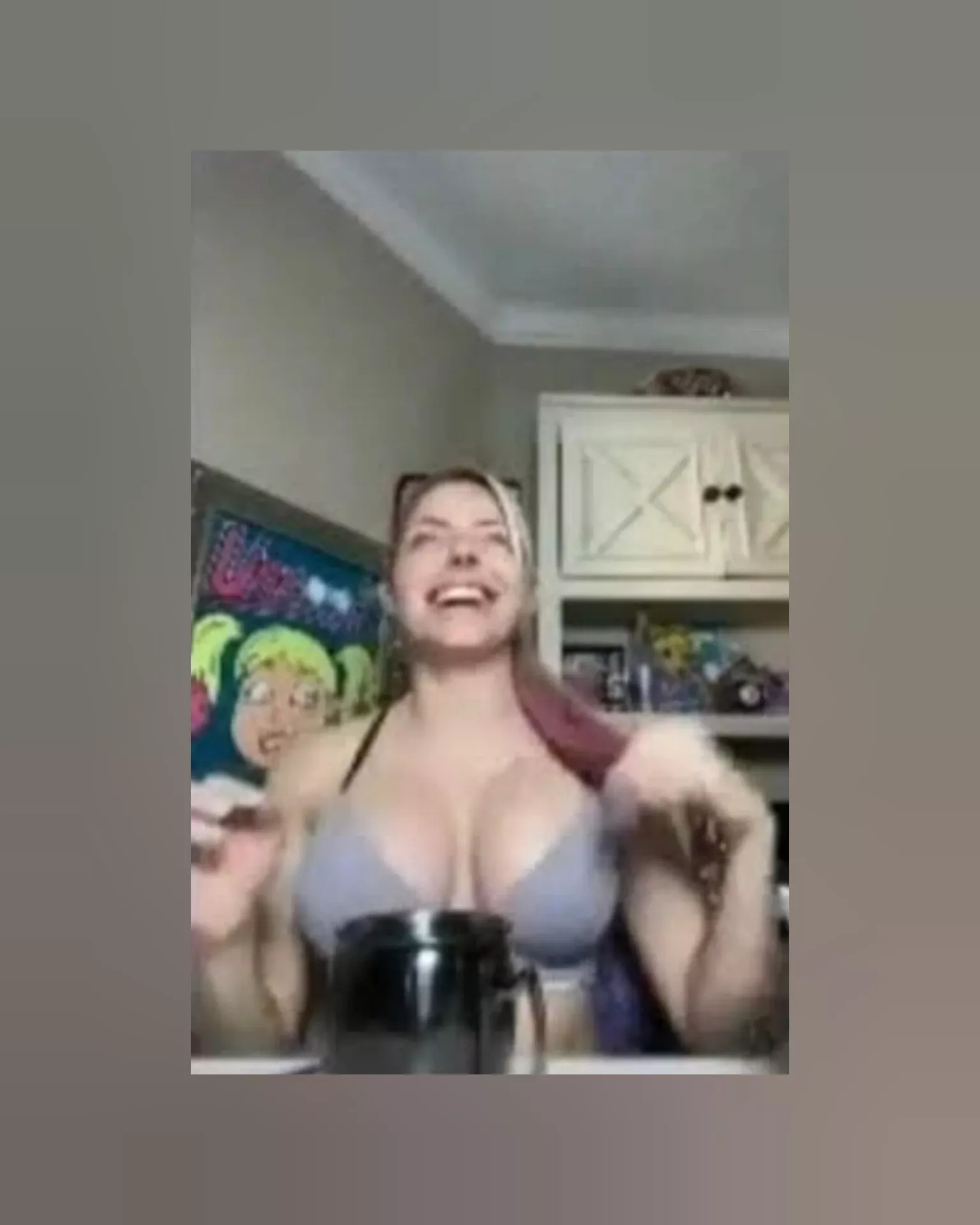 WWE wrestler, Alexa Bliss posted by MorningStarZ99