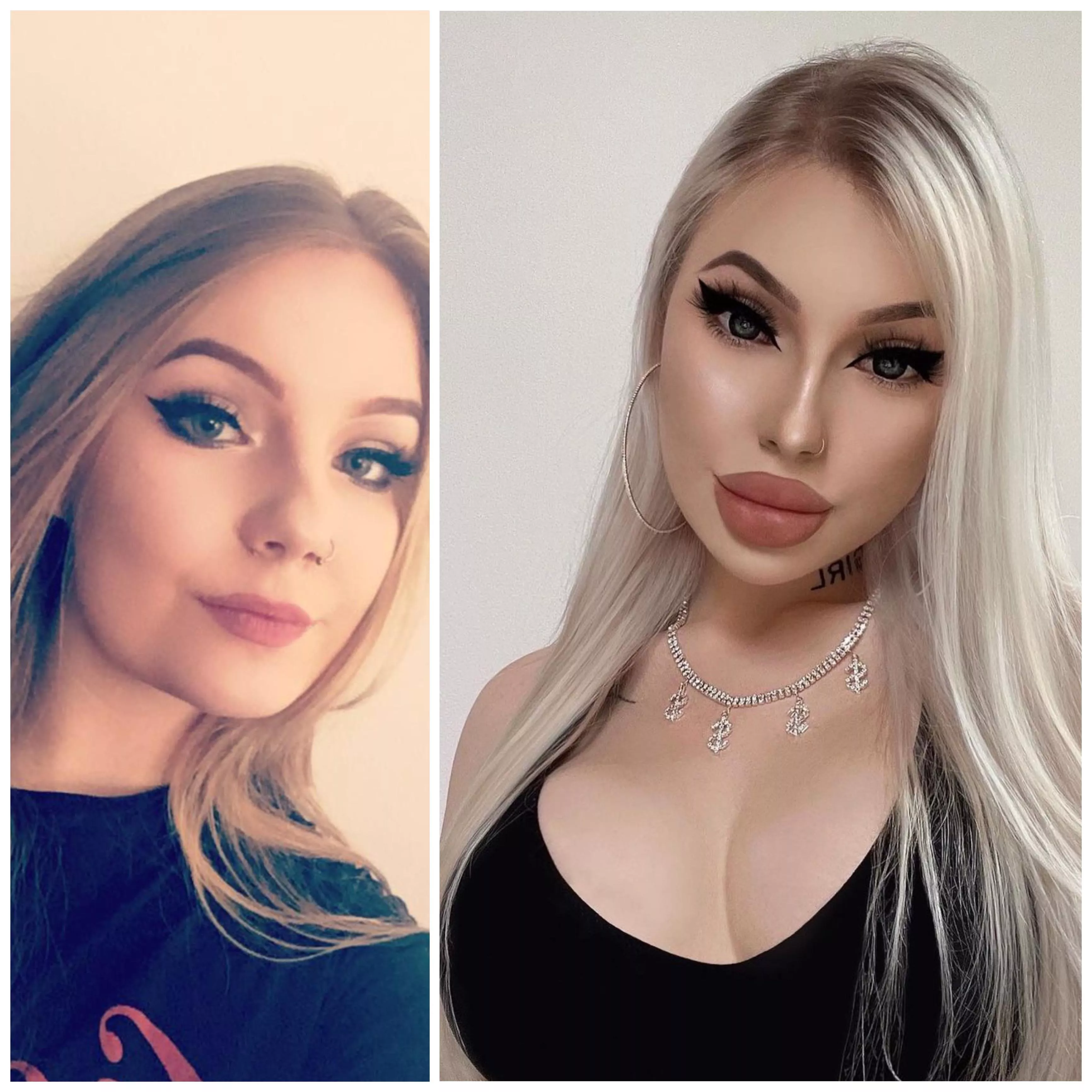 2 years of my bimbofication 🍒😈⭐️ posted by charlotteventurax