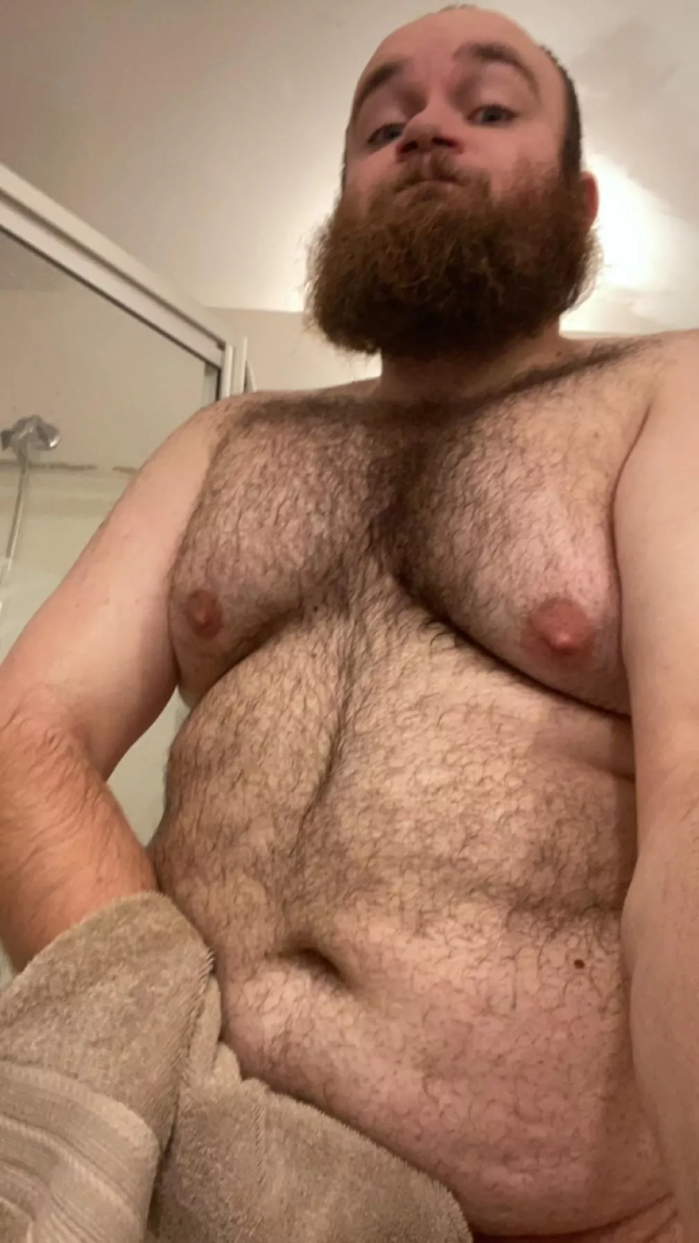 All clean after my shower. Just saying hi posted by UnderDragon