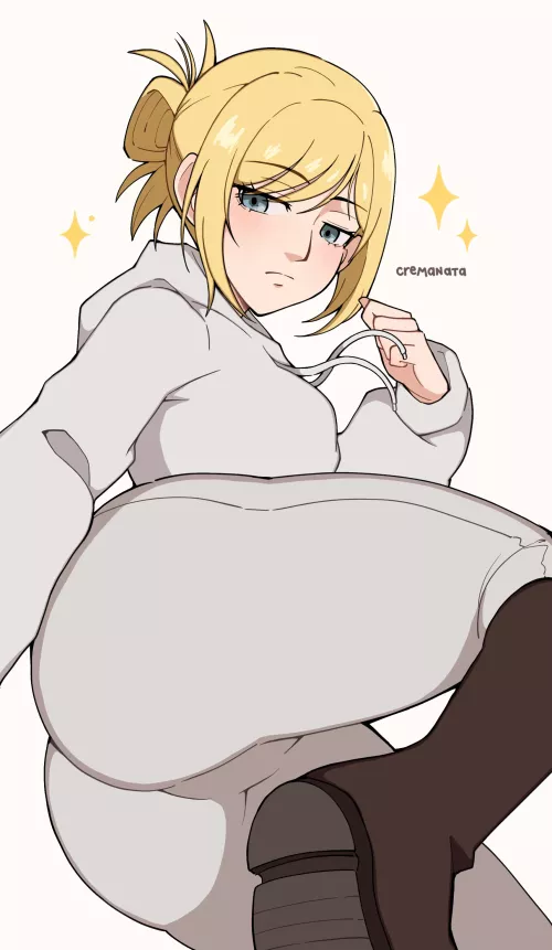 Annie Leonhardt Taking A Picture For Armin (Attack on Titan) by Csxc