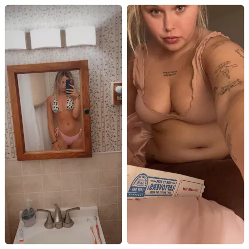 Been eating a lot of pizza by wispy_girlwa