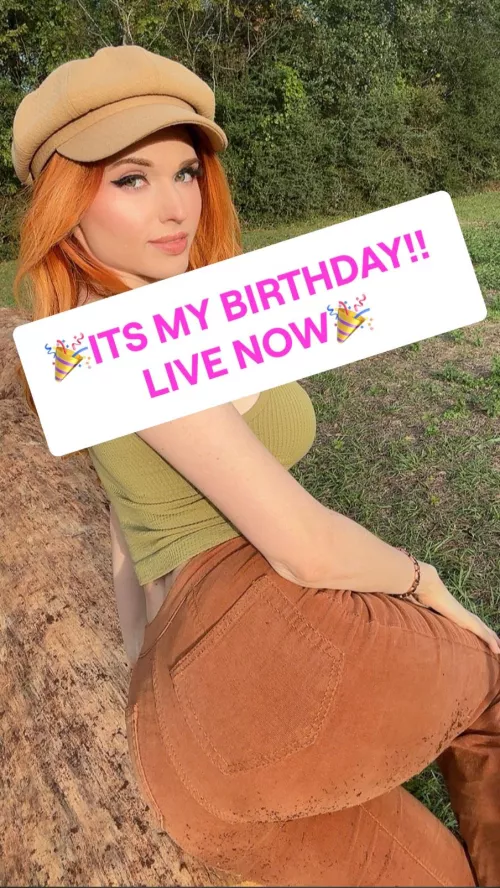 BIRTHDAY STREAM LIVE ON TWITCH.TV/AMOURANTH by InfiltratorOmega