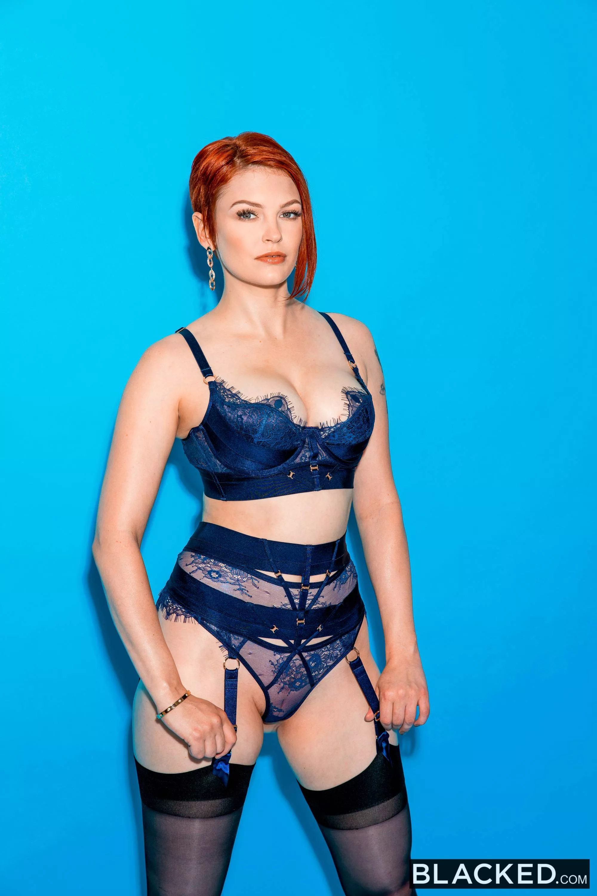 Bree Daniels in lingerie is one of the hottest redheads on earth posted by LoneBanger69