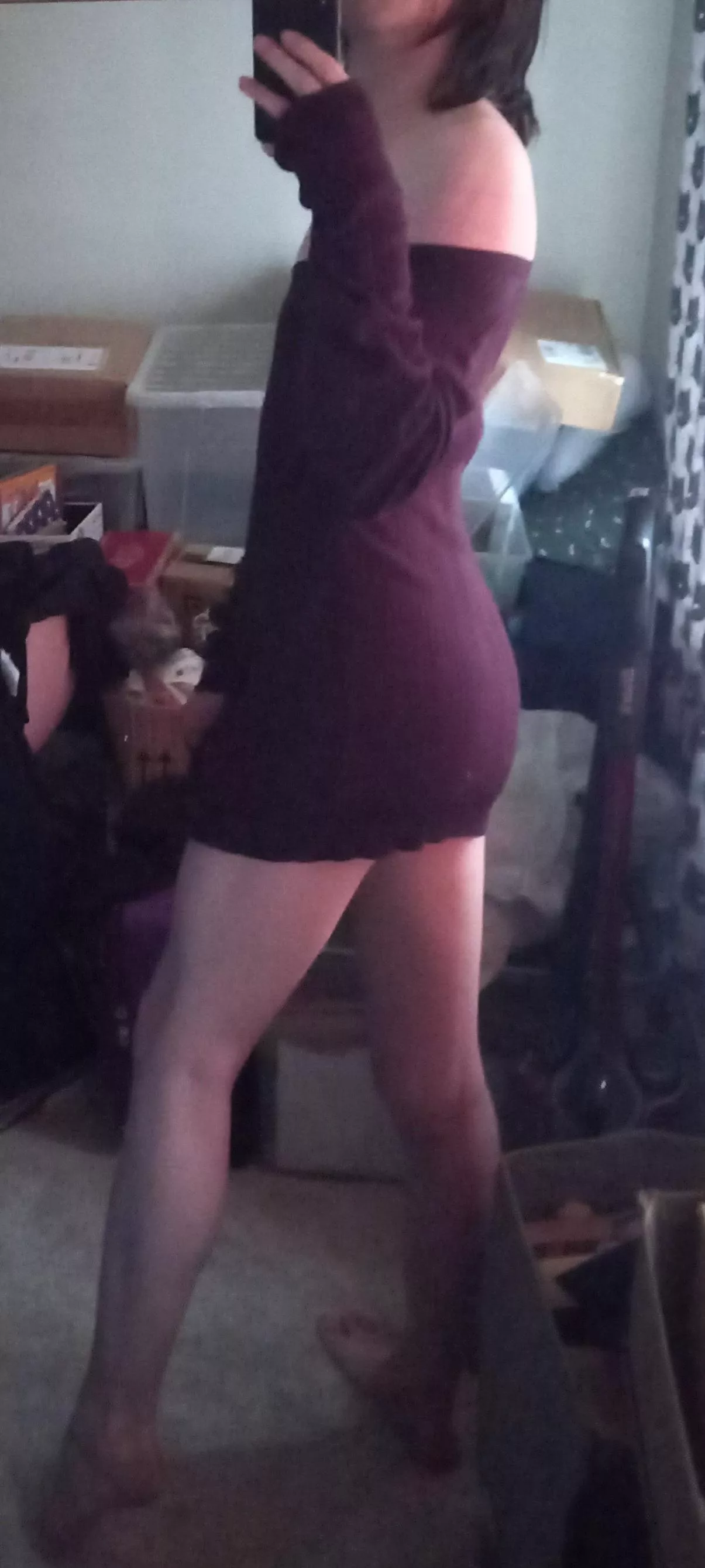 Can't deny this side of myself anymore! First try at exploring my feminine side! posted by Few_Amount5843