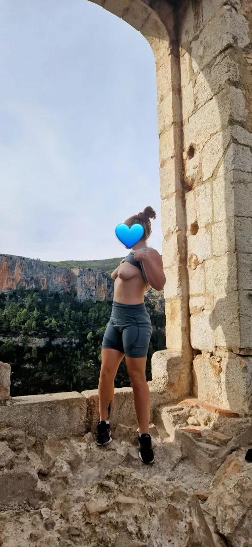 Checking out the crag by KinkyClimber1