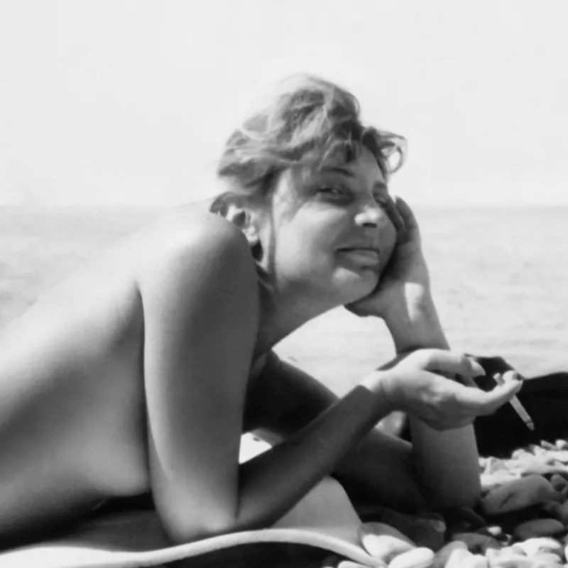 Cigarette posted by NaturistPictures