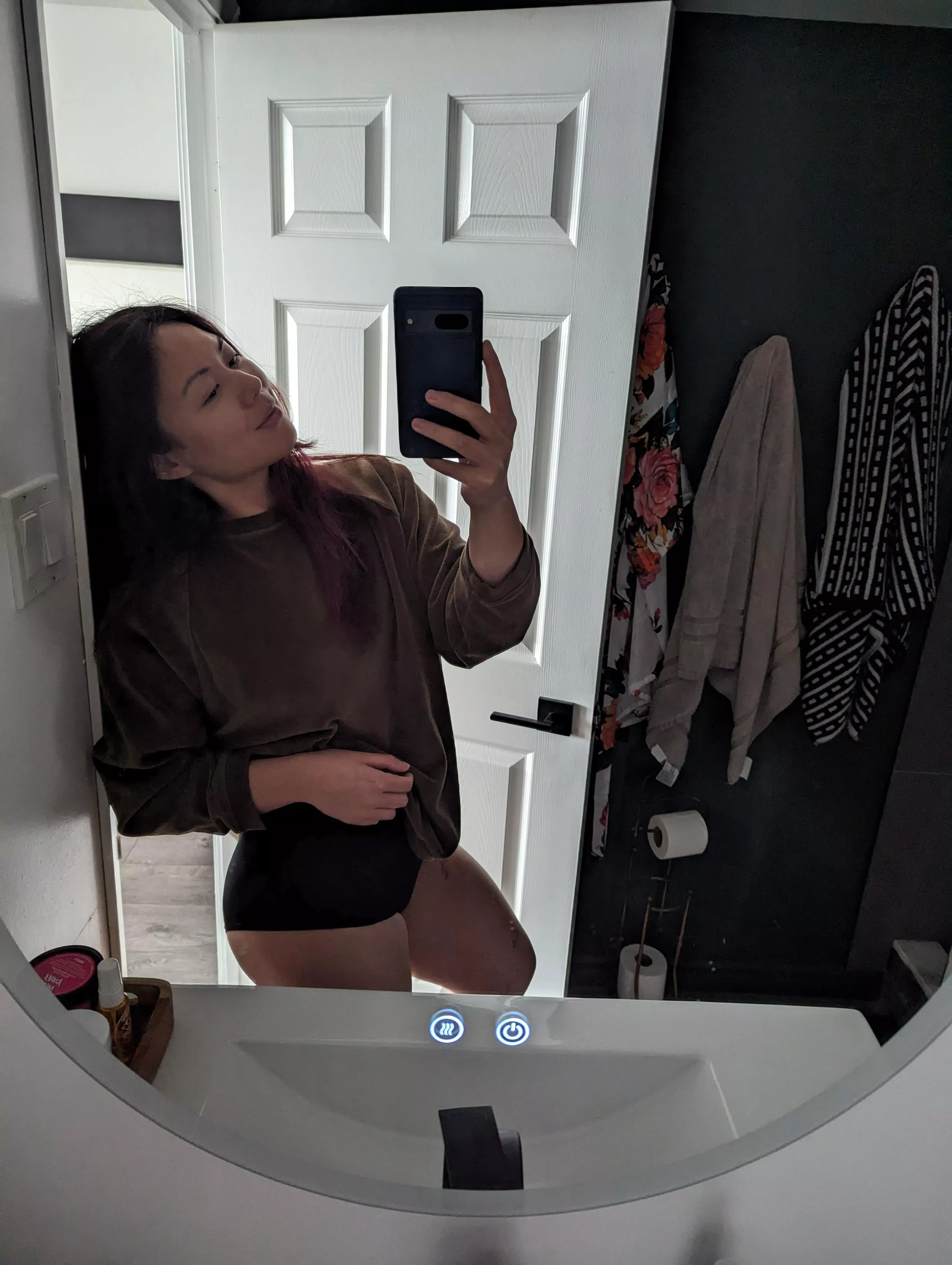 Cozy sweaters and comfy underwear. [F] posted by katwaii