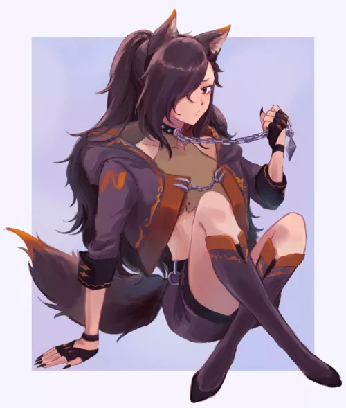 Cute wolf boy by Due_Lab6262