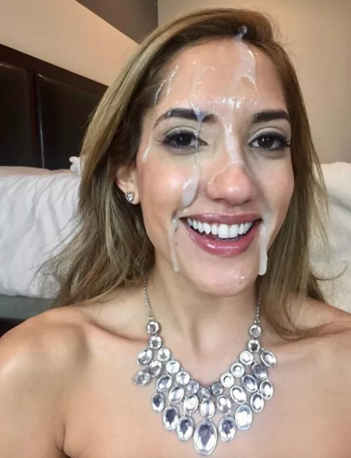 Diamond necklace, pearl face by PissingCum