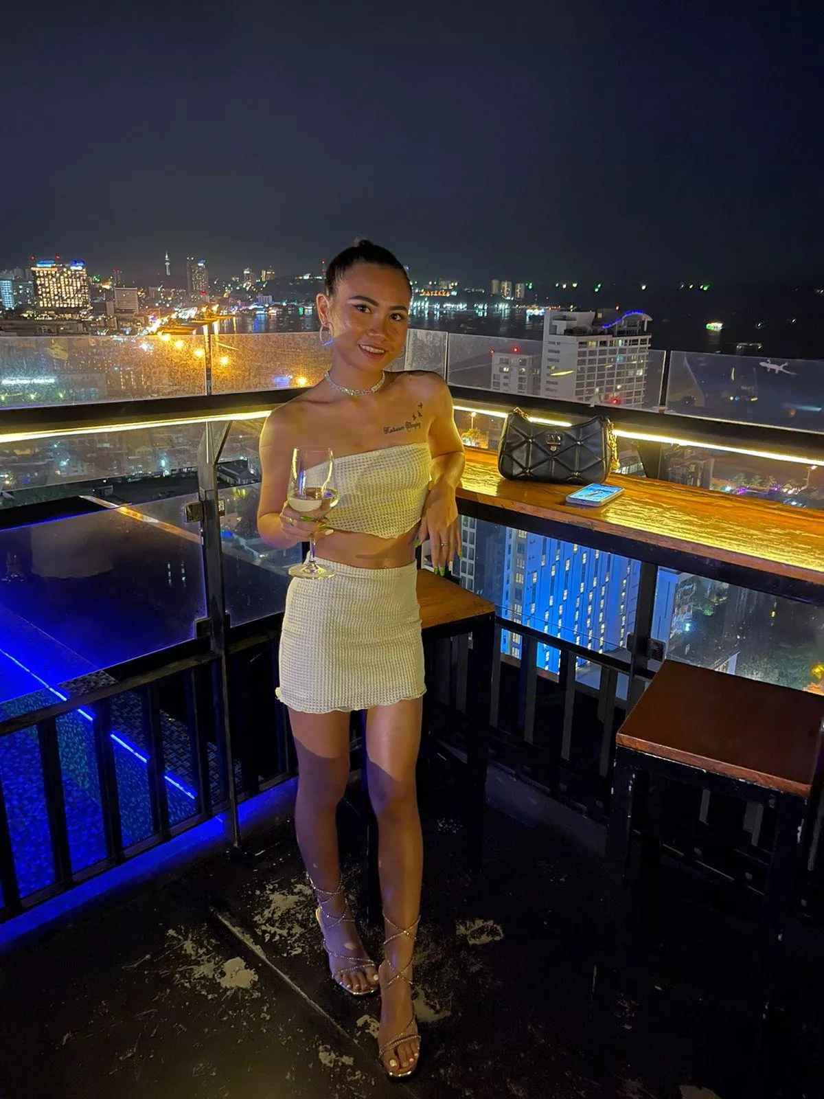 do you like my mini skirt + high heels combo? posted by ChristineRTherrien