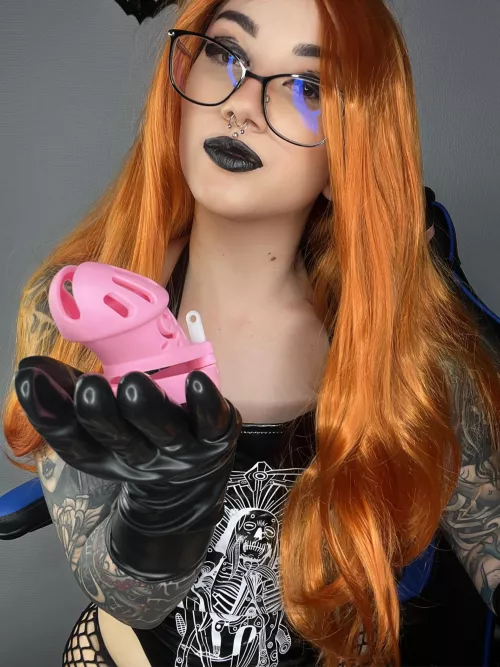 Does mommy need to put your tiny dick in a cage? by callmegooddess