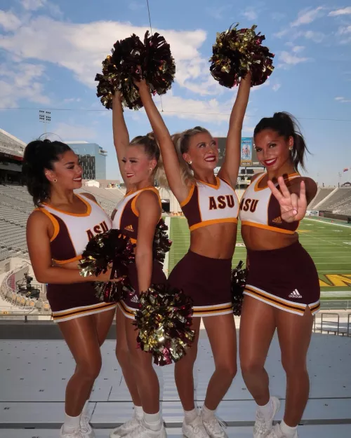 Favorite ASU cheerleader by HonestRunner