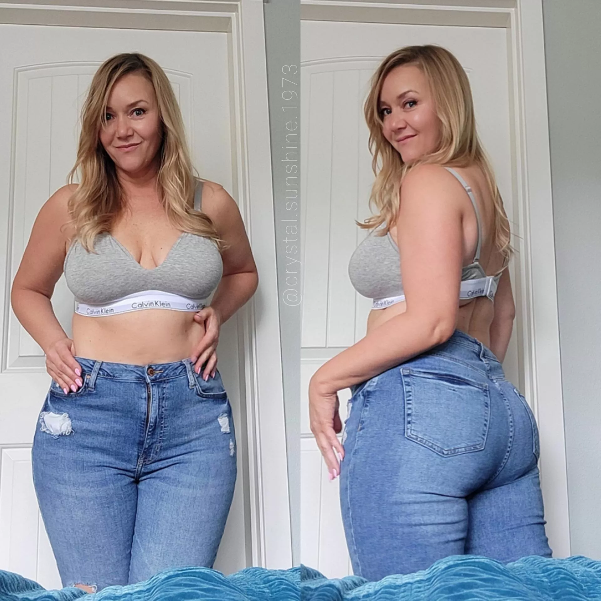 Feeling good in my tight jeans! [F50] posted by Crystal_Sunshine_