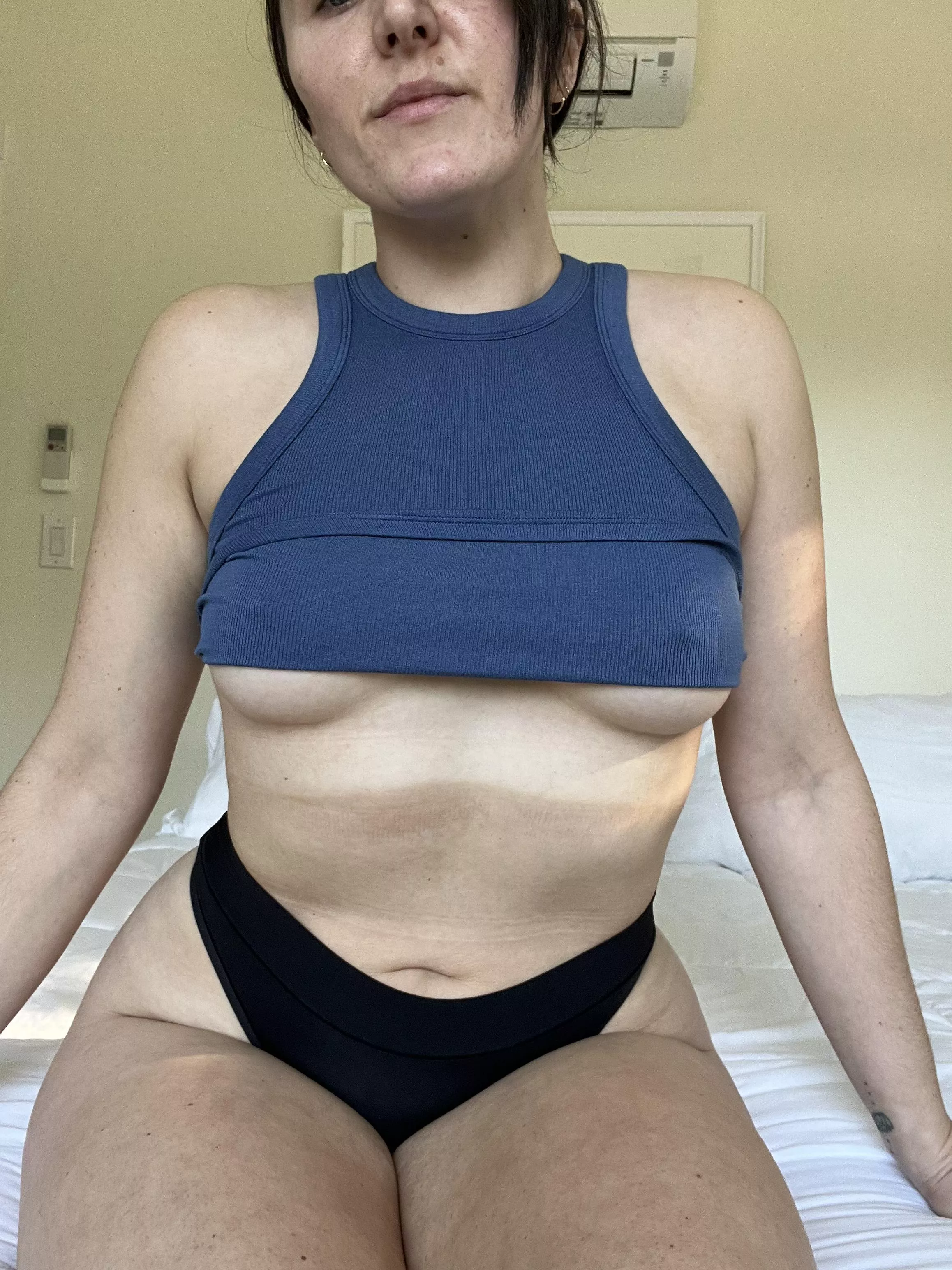 felt cute in blue 😇 posted by itsnicolemason