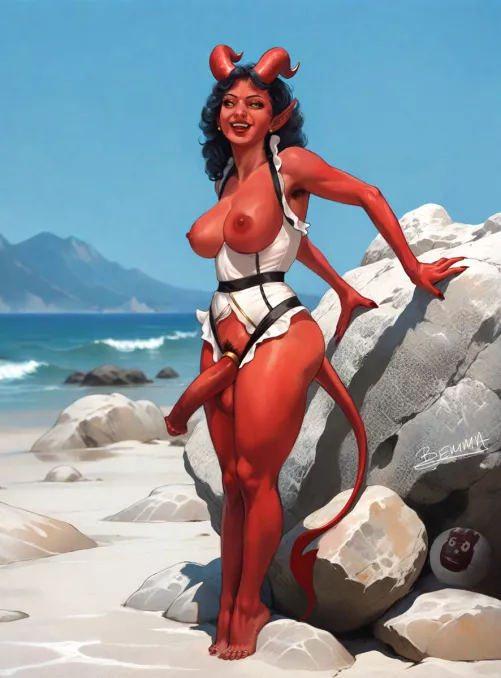 Futa Horny Lady (BEmma) by sir_kiwi_bird