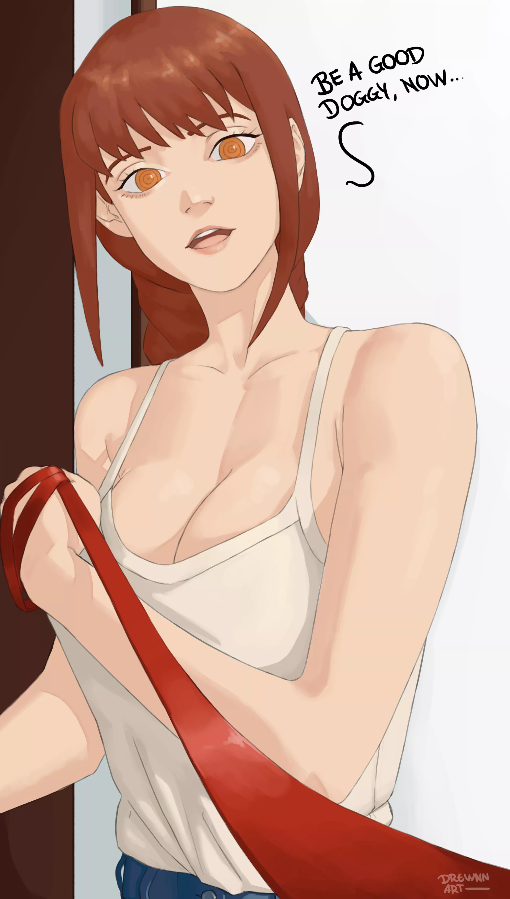 Going for a walk with Makima posted by SoManyCookies