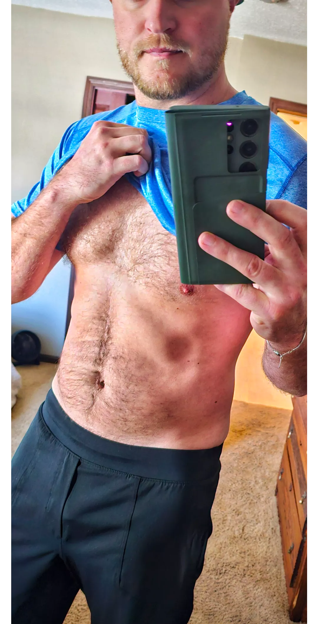 Got a lot more work to do, but my abs are finally starting to show again with current cut phase [M] posted by TheHandsomeDino