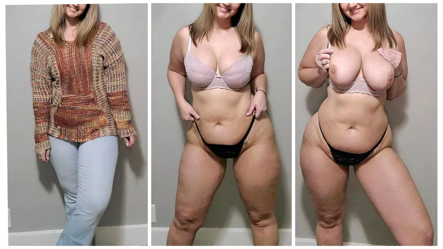 Got ready for work then got undressed for you. 1st post by plks0419