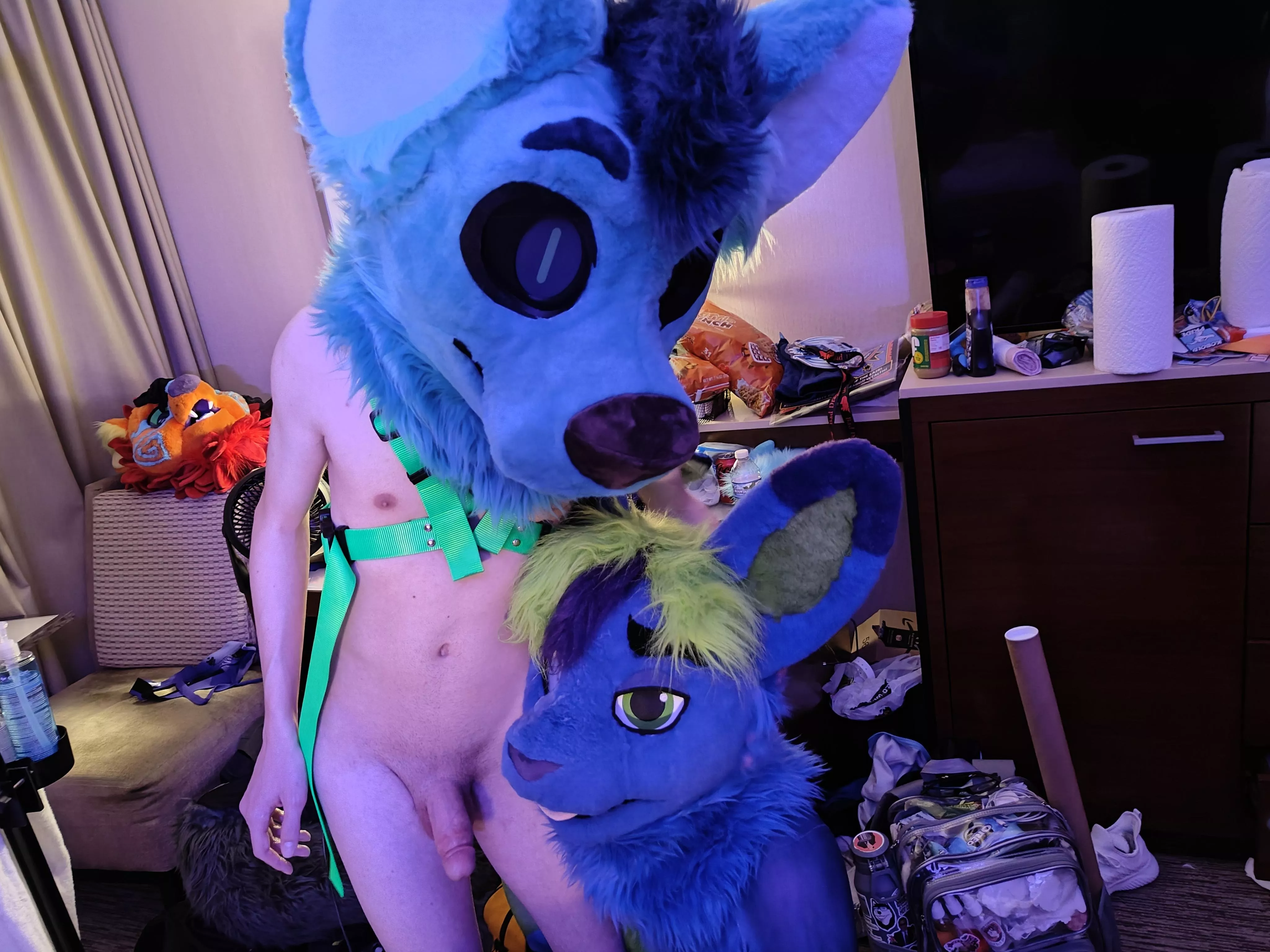 Got to pull a Bob Ross painting masterpiece a on Nido at MFF~ posted by Achak_Claw