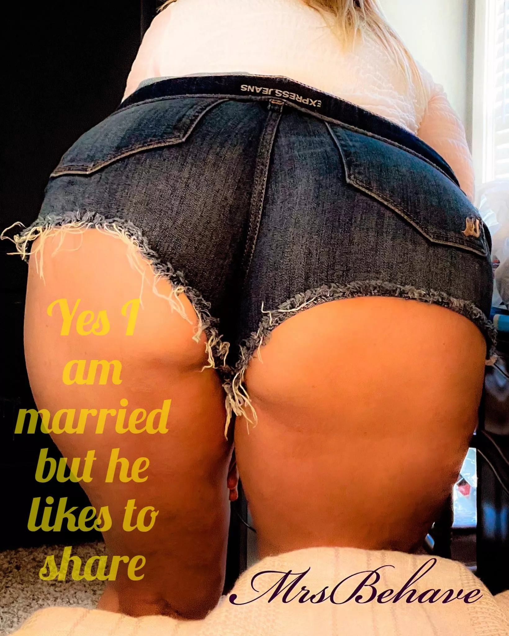 He loves sharing me! posted by MilfMrsBehave