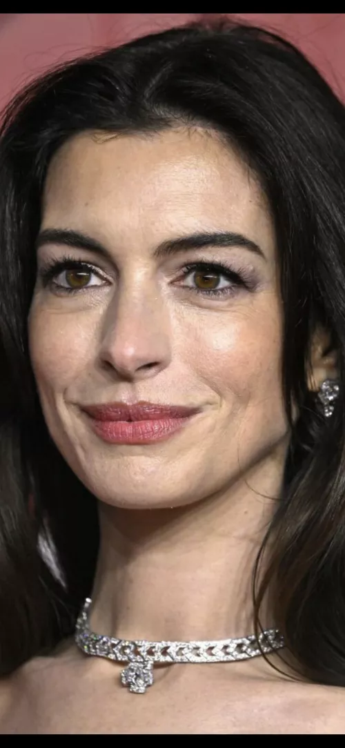 Here's a picture of Anne Hathaway mature MILF face to cum tribute by Different-Ad-3212