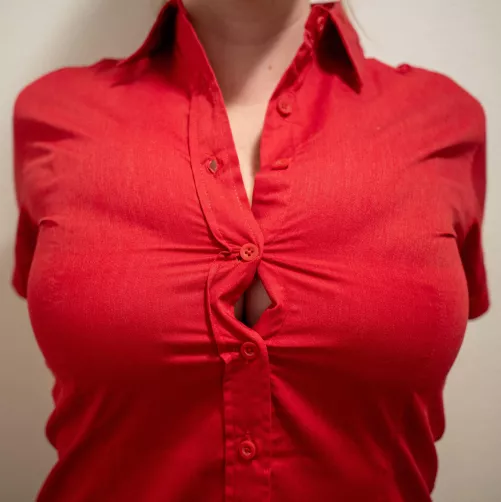 How do you like my new button up for work? by DDoreen34